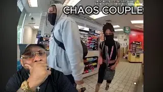 This Couple thought they could threaten to shoot the mall, security and get away with it. CRAZY
