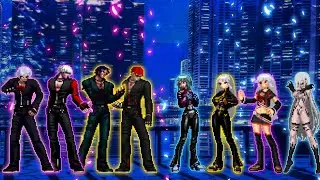 [KOF Mugen] K Dash Team VS. Kula Diamond Team