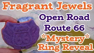 Open Road Route 66 Bath Bomb with Ring Hidden Inside - Fragrant Jewels Reveal!