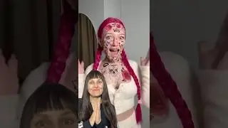 🕷️Nobody Wanted to Touch Me After This.FULL FACE TATTOO 😱#viralvideo #fullfacetatto