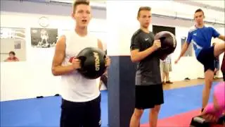 SGV-Freiberg Trainiert mit Kickbox Weltmeister Gökhan Arslan Tiger Sportakademie