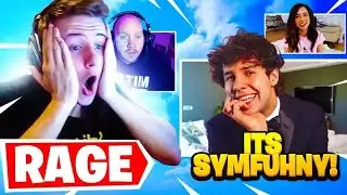 DAVID DOBRIK BETRAYS ME?! - Fortnite Battle Royale w/ Ninja, Pokimane & more!