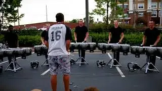 DCI 2016 The Cadets - Tenor Line In The Lot (DCI Atlanta)