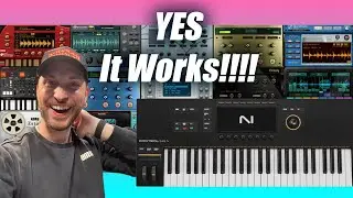 Controlling Korg Gadgets inside Komplete Kontrol by NI!