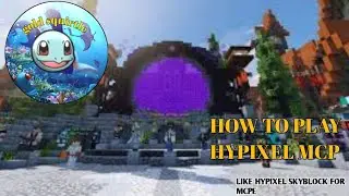 SKYBLOCK SERVER LIKE HYPIXEL SKYBLOCK IN MCPE | HINDI | ALL IN ONE