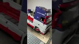 Italeri Volvo FH16 Rigid Box Truck  #shorts