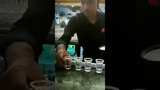 tequila shots 🥃 #workout #bartender #makeing #shots