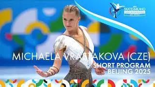Michaela VRASTAKOVA (CZE) | Women Short Program | #SkateToMilano | 2025 – Beijing