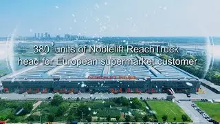 Noblelift Reach Truck - RT16/20 Pro delivered to Europe!
