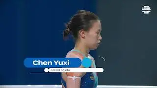 Epic 10m Platform Debut: 🇨🇳 CHEN Yuxi Shines at Diving World Cup Final