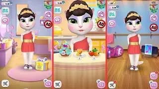 My talking Angela day's #talking #angela #cat #funny #gaming
