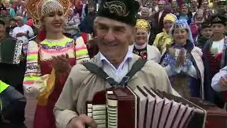 Гармонь  Альметьевск  Татарстан  Играй, гармонь любимая! Выпуск от 08 09 2018