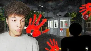 Playing Security Booth! Horror Gameplay, THESE GAMES CAN'T BE GOOD FOR MY HEALTH!