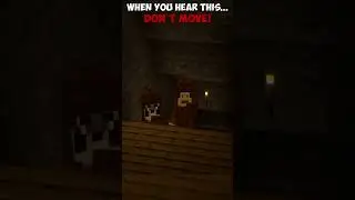 You Move YOU DIE! #short #minecraft #modded #funny #mod #gaming #fromthefog #scary #horror