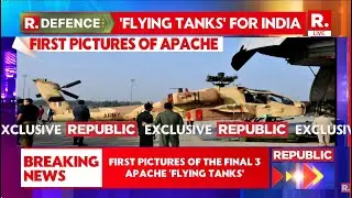 First Pictures: Indian Army's Apache Helicopters 'Flying Tanks' Land In Delhi | LIVE