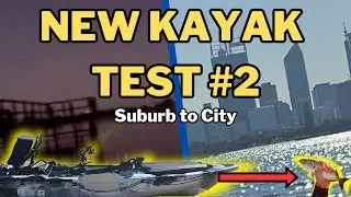NEW FISHING KAYAK TEST - HUGE session on the Swan River!