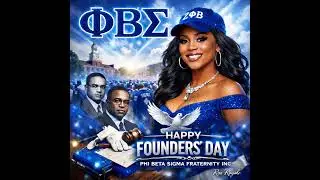 💙🤍 Happy Founders&rsquo; Day to my Phi Beta Sigma brothers! 💙🤍
