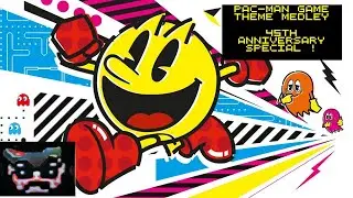 Pac-Man Game Theme Medley - 45th Anniversary Special - Synth Cover (novation circuit, softsynths)