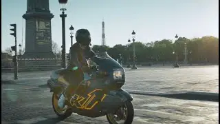 BMW K1 Ride across The City of Light
