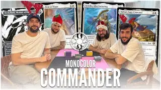 PARTIDA MONOWHITE ☀️ | COMMANDER | ELESH NORN vs GIADA vs KEMBA vs HELIOD | #003