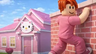 ESCAPANDO SE LA CASA DE HELLO KITTY -  ROBLOX