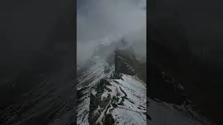 Majestic Snowy Mountains | Breathtaking 4K Aerial Drone Views of Winter Peaks #snowymountains