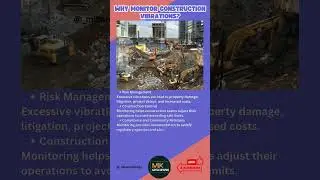 Why Monitor Construction Vibrations ? #construction #civil #soil #architecture