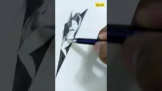 Girl Drawing short simple & easy Formate | sjx art #drawing #artist #art