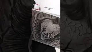 follow for more 🫠🤍... #goth #tattoo #lifeisbutadream #ekmotahathighumechala #art #metalhead