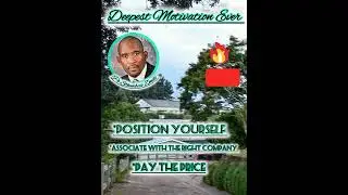 PS S ZONDO : POSITION YOURSELF || KNOW YOUR ASSOCIATES || PAY THE PRICE  #AbaphileAbantu #motivation
