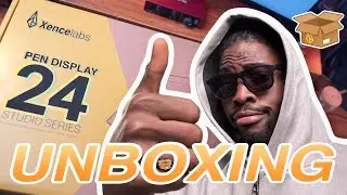 Unboxing my Dream tablet Xencelabs Pen Display 24 | Setup 🤩