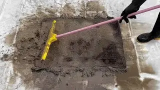 Wonderful cleaning this beautiful handmade dirty rug! | Carpet Cleaning | ASMR | Rug Washing |
