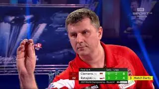 KRZYSZTOF RATAJSKI IN 1/4 WORLD CHAMPIONSHIP DARTS ! A DRAMATIC END (PL COMMENTARY)