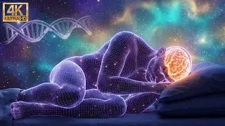 432Hz + 528Hz + 741Hz | The Deepest Healing Sleep: Melatonin Release Increase Deep Sleep #106