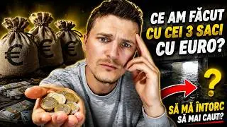 What did we do with the 3 bags of euros found in the water?