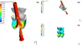 Pelton Turbine - CFD Multiphase Simulation