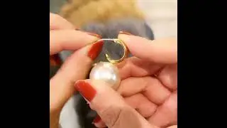 2022 new classic big pearl earrings