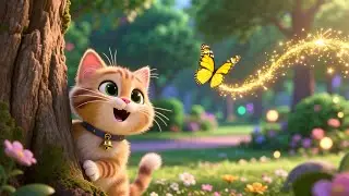 Learning Colors with Baby Cat 🐱🌈 Fun Kids Song | Color Discovery Adventure