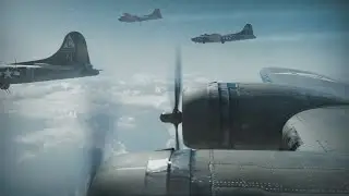 B17 - Before head-on attack - CoPilot view - Test shot