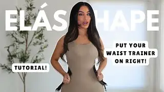 HOW TO PUT YOUR NEW WAIST TRAINER ON