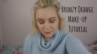 Bronzy Orange Summer Make-up Tutorial | ShimmeringBeautiful