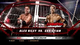 WWE '12 PS3 - Alex Riley VS Christian [2K][mClassic]