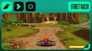Street Racer 1994 DOS — O Mario Kart Genérico MAIS INSANO do PC!