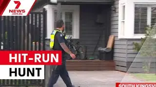 Hunt for hit-run driver in Melbourne's west | 7NEWS