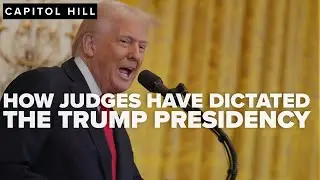 Unelected judges vs  Trump How the courts are dictating his presidency