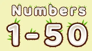 Numbers from 0 to 50 | Colorful Counting Adventure for Kids