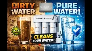 Do water filters really improve your water? I tested a Reverse Osmosis system - Frizzlife PD1000.