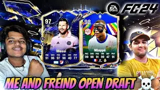 EPIC FC 24 Draft Challenge with My Friend! Messi & Mbapp&eacute; in the Squad!