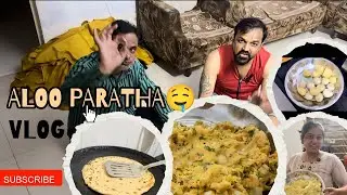 Aloo paratha  banaye aur sabko bahut pasad aye || watch now || loyal collection #vlog #recipe