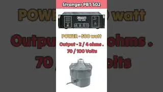 STRANGER PBT 502 //#amplifier #sound#dj #stranger#speaker @thetechaudio